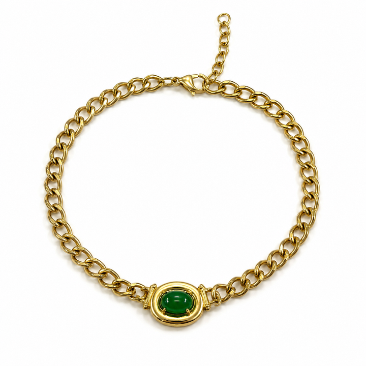 Green Patrick Necklace