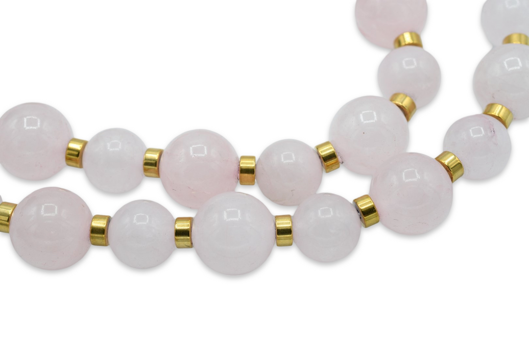 Rose Quartz Choker