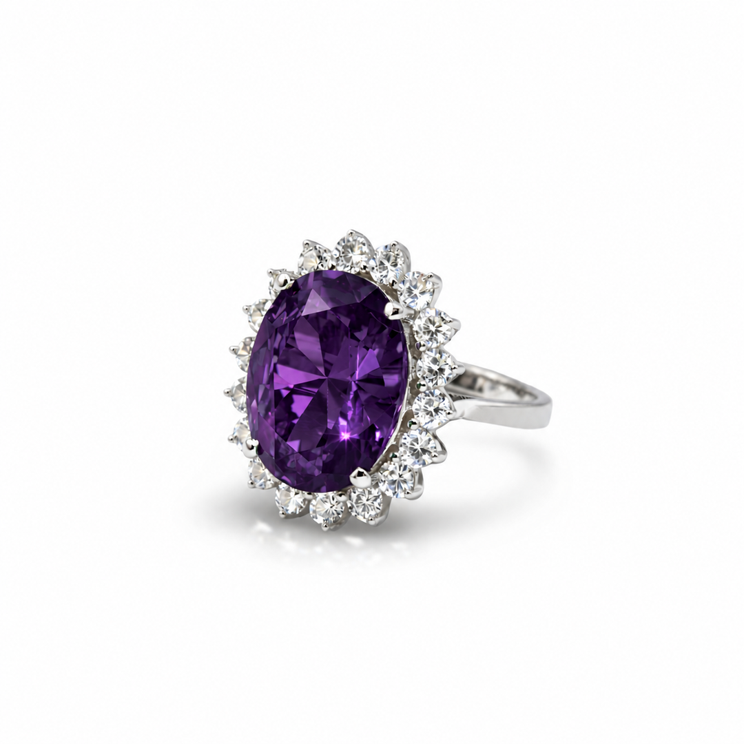 Princess Amethyst Ring 925
