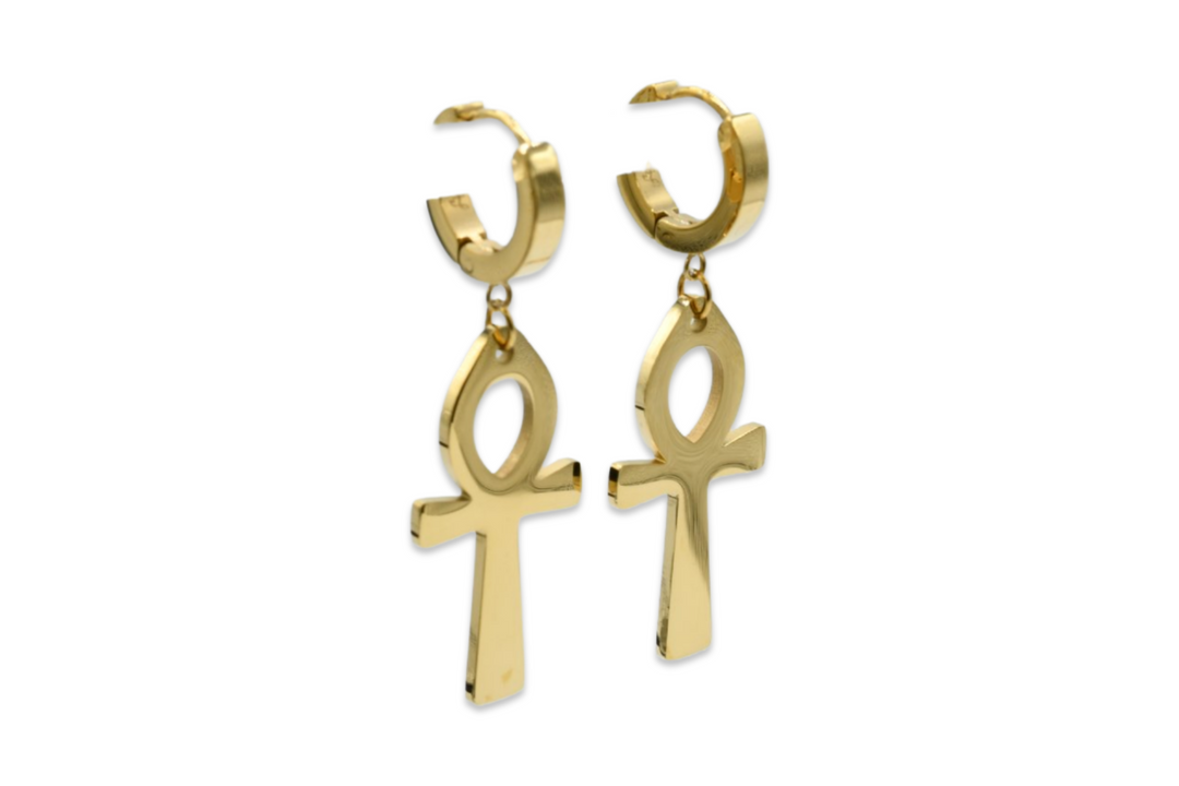 Ankh Earrings