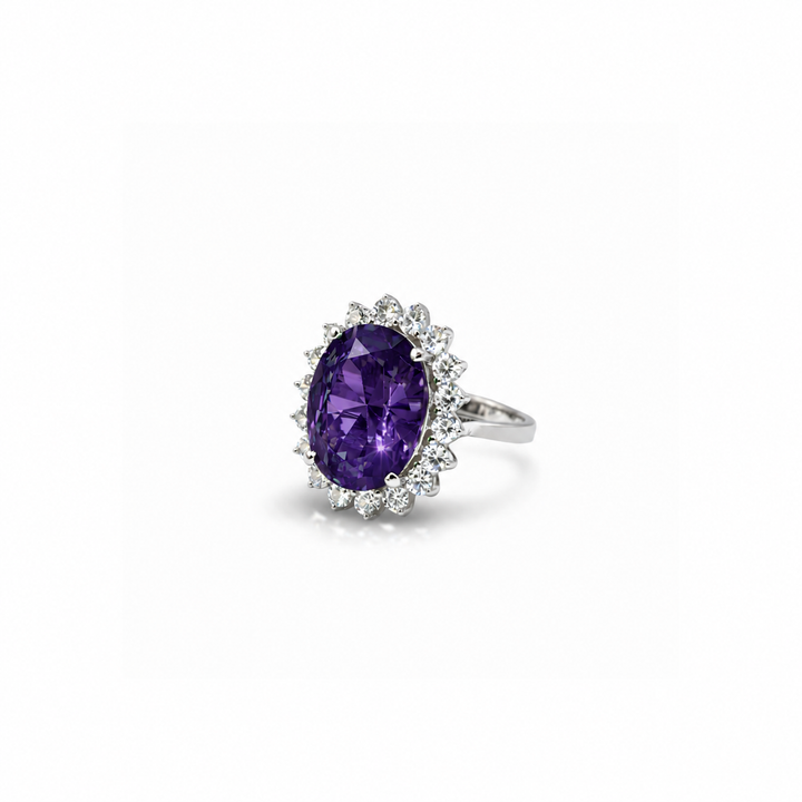 Princess Amethyst Ring 925