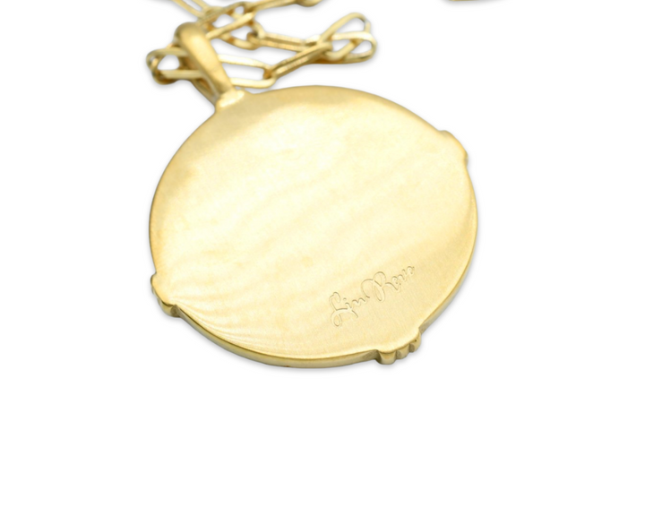 Leopard Medallion Necklace