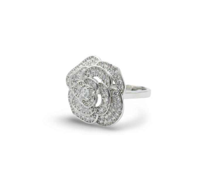 Rose Ring Plata 925