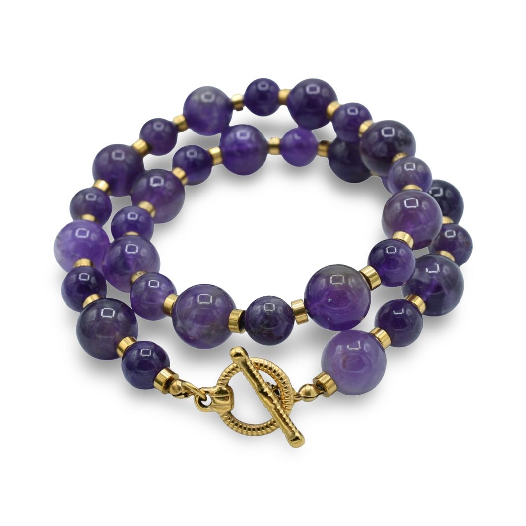 Amethyst Choker