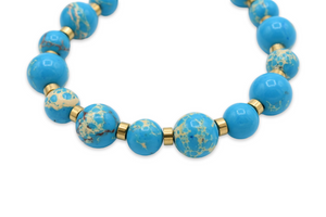 Blue Turquoise Bracelet