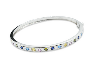 Ada Silver Bangle 925 Plata