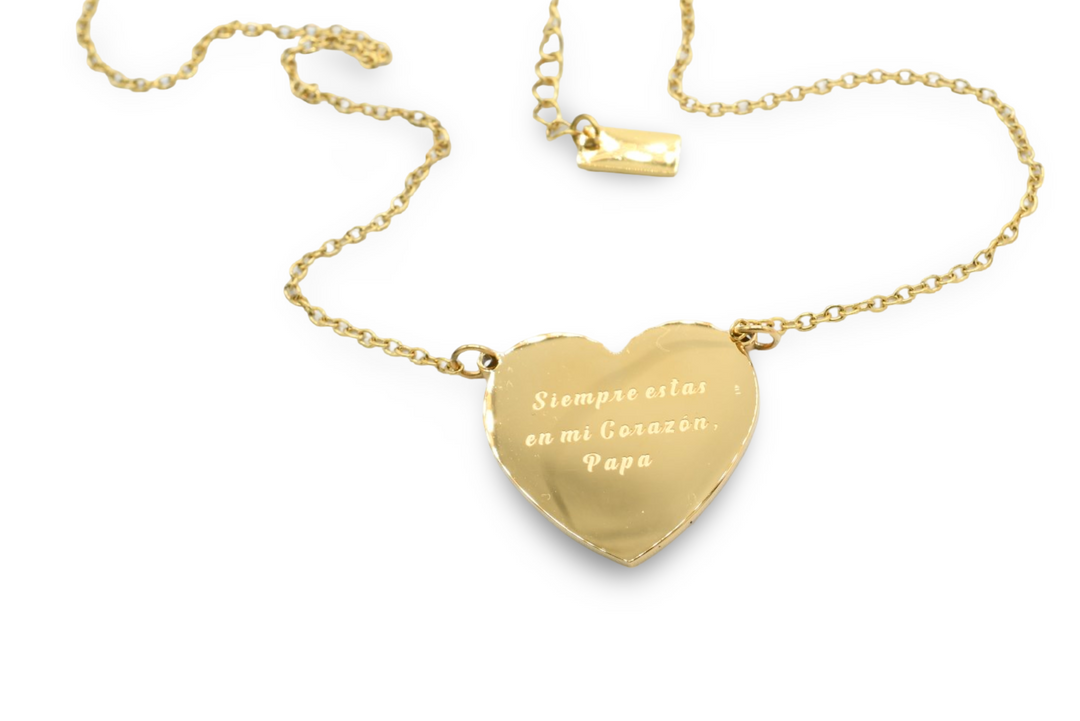 Mi Corazon Necklace 3 Papa