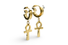 Load image into Gallery viewer, Ankh Earrings