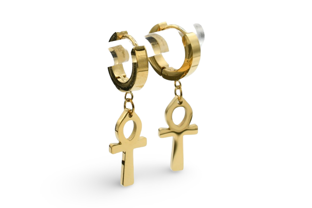 Ankh Earrings