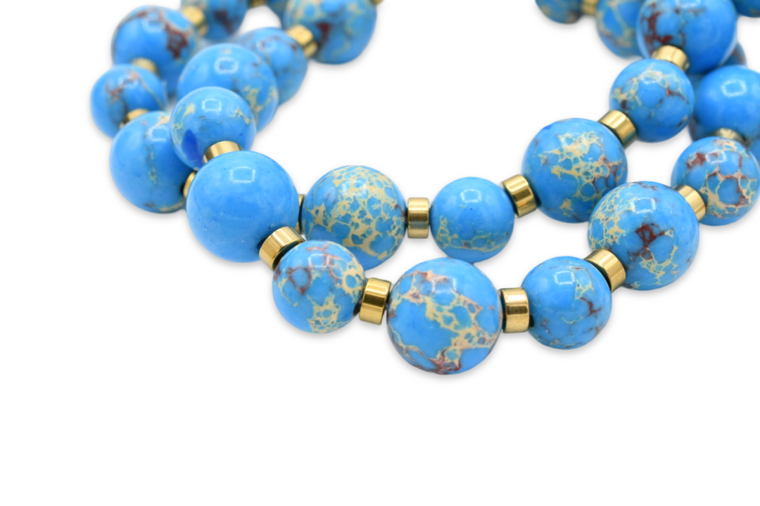 Blue Turquoise Choker