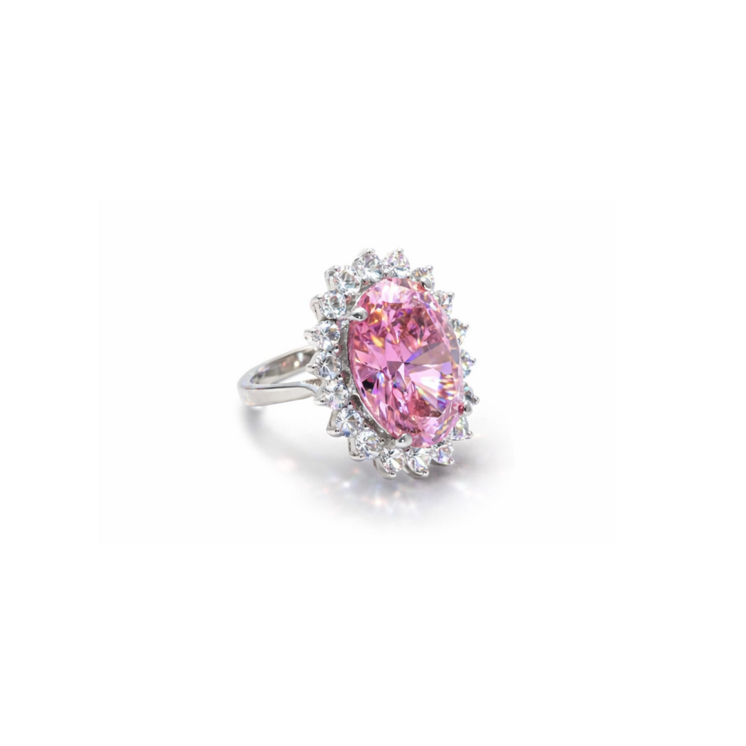 Princess Pink Ring 925