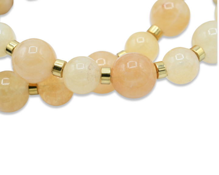 Cream Natural Quartz Choker
