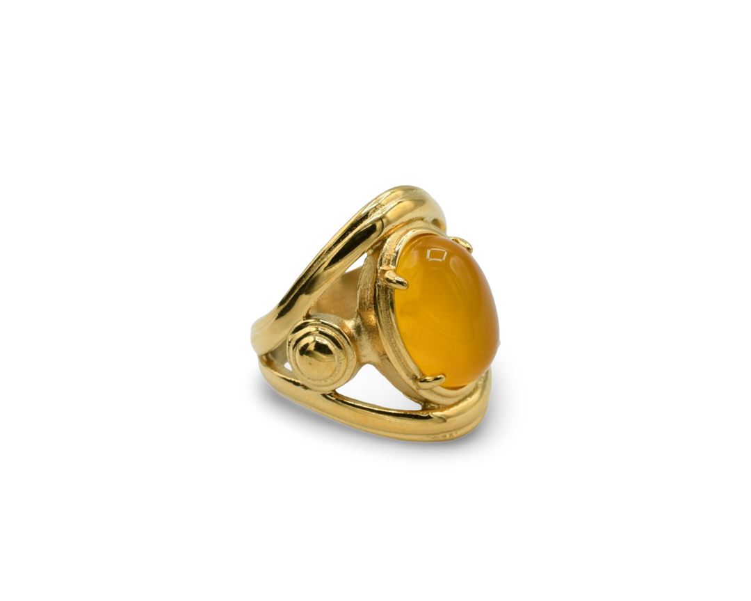 Yellow Patrick Ring / Anillo