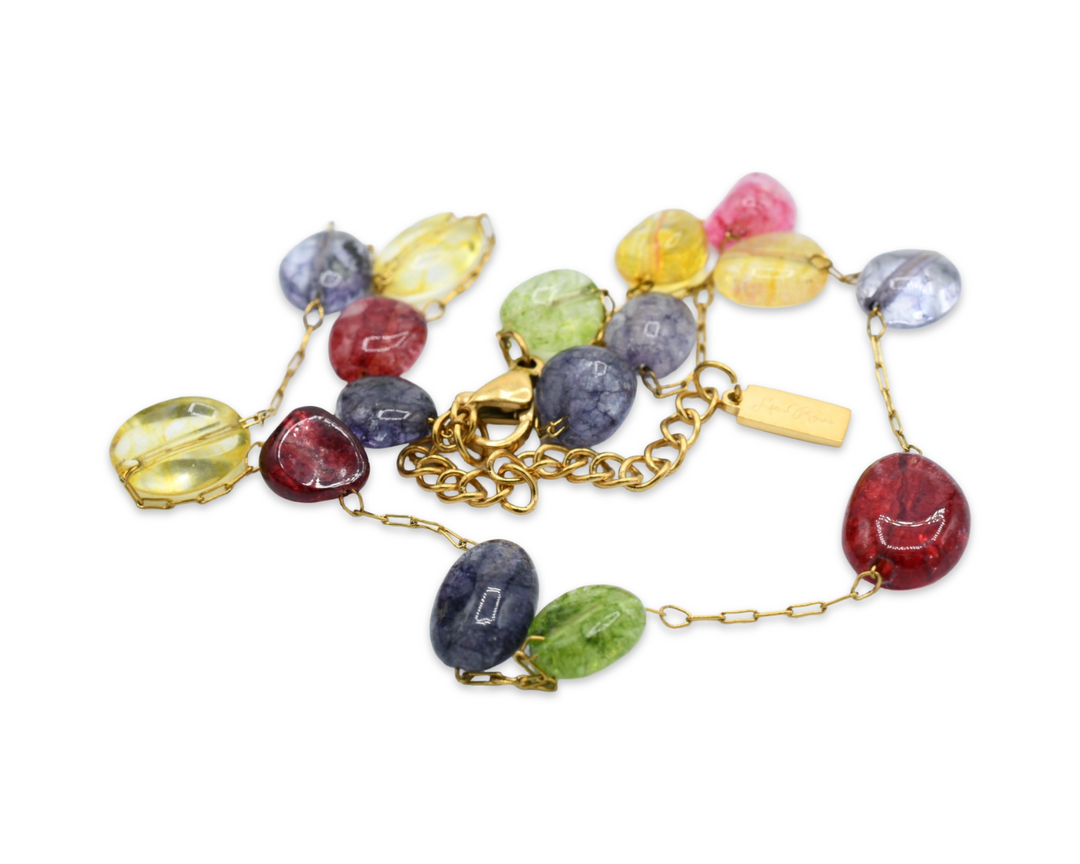 Mini Natural Stone Necklace