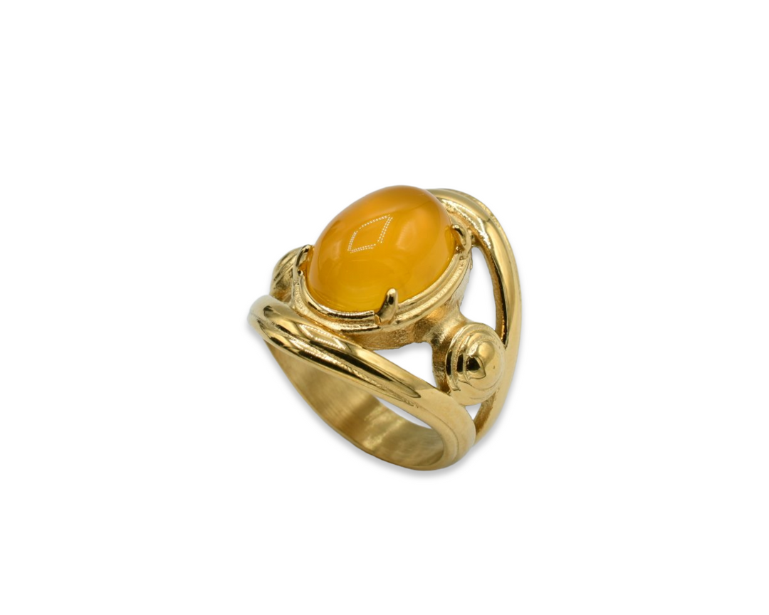 Yellow Patrick Ring / Anillo