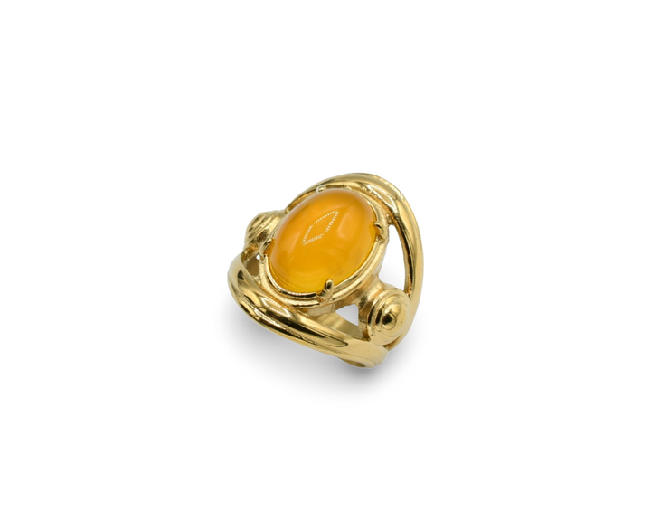 Yellow Patrick Ring / Anillo