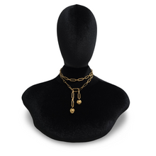 Load image into Gallery viewer, Long Paperclip Necklace / Bracelet