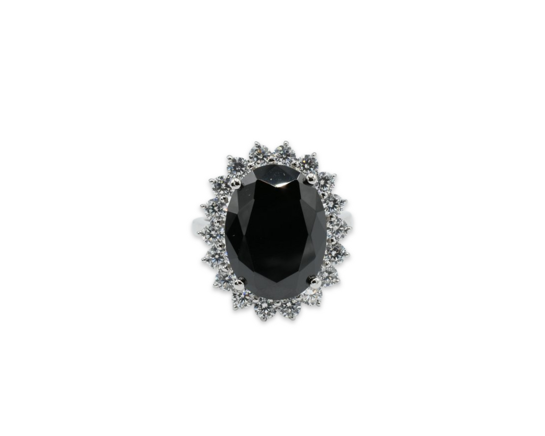 Princess Black Ring / Anillo Plata 925