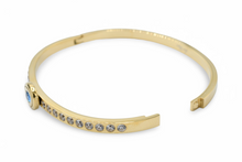 Load image into Gallery viewer, Blue Drop Bangle