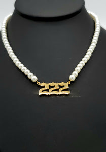 Angel Numbers Perla Necklace