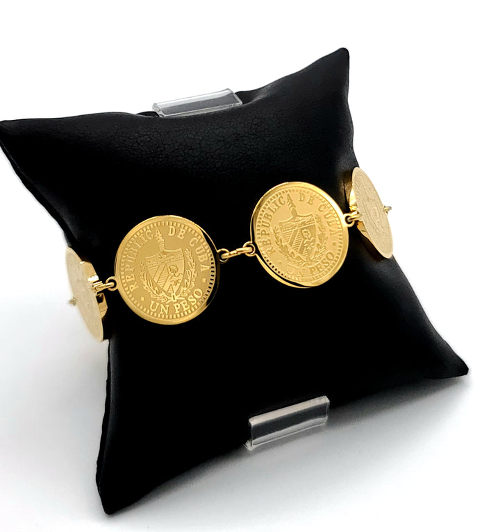 Cuban Coin Bracelet