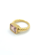 Load image into Gallery viewer, Pink Stone Ring /Anillo