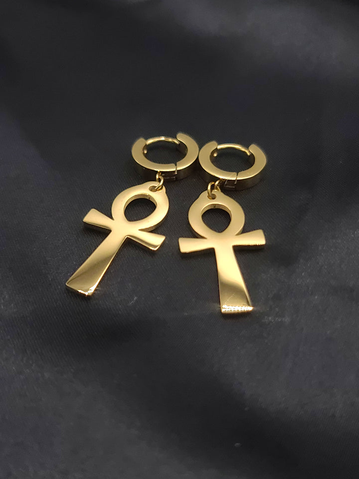Ankh Earrings
