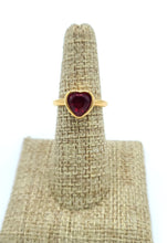 Load image into Gallery viewer, Red Heart Diamond Ring / Anillo