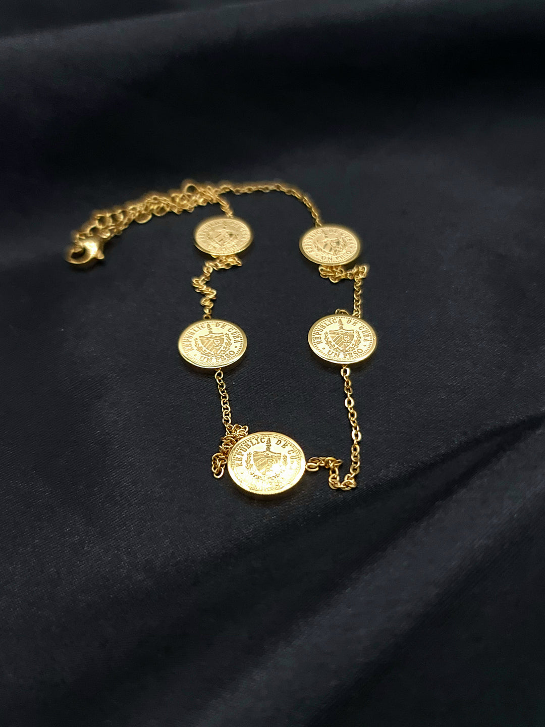Mini Cuban Coin Choker