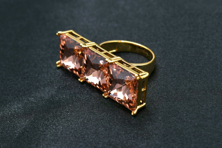 Amber Night Ring / Anillo