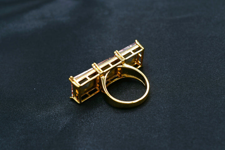 Amber Night Ring / Anillo