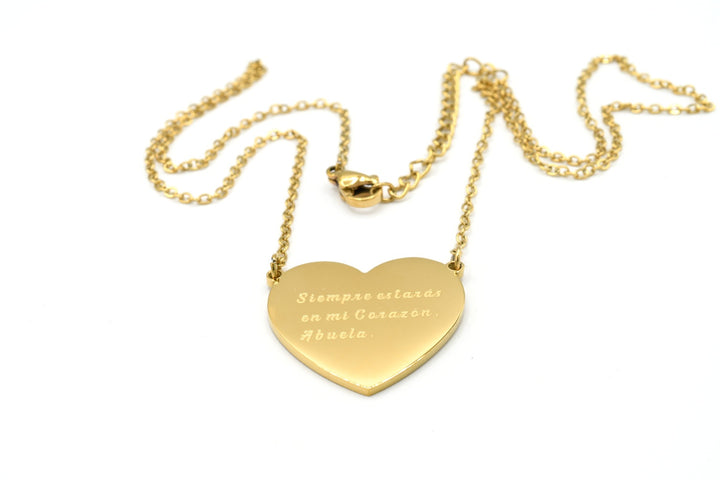 Mi Corazon Necklace 1 Abuela