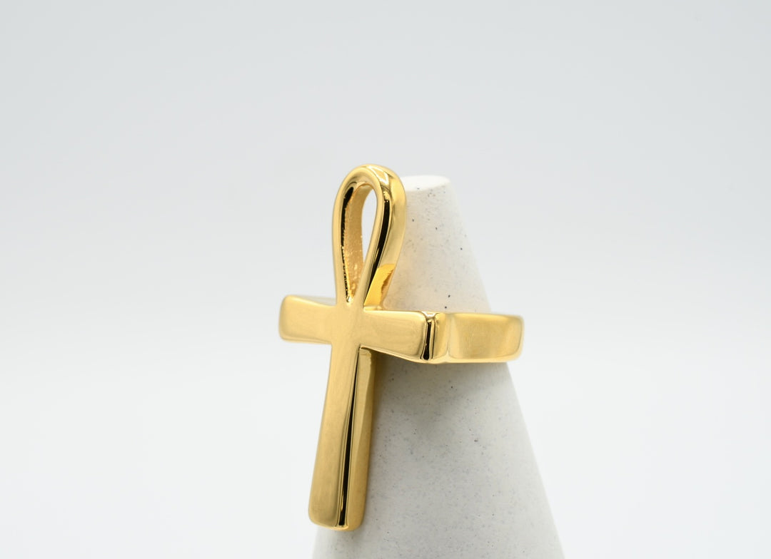 Big Ankh Cross Ring / Anillo