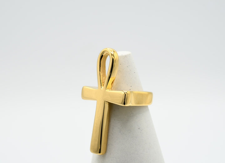 Big Ankh Cross Ring / Anillo