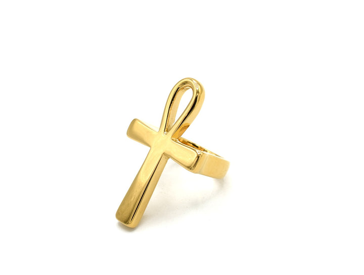 Big Ankh Cross Ring / Anillo