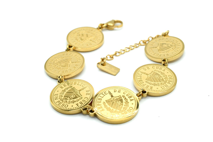 Cuban Coin Bracelet
