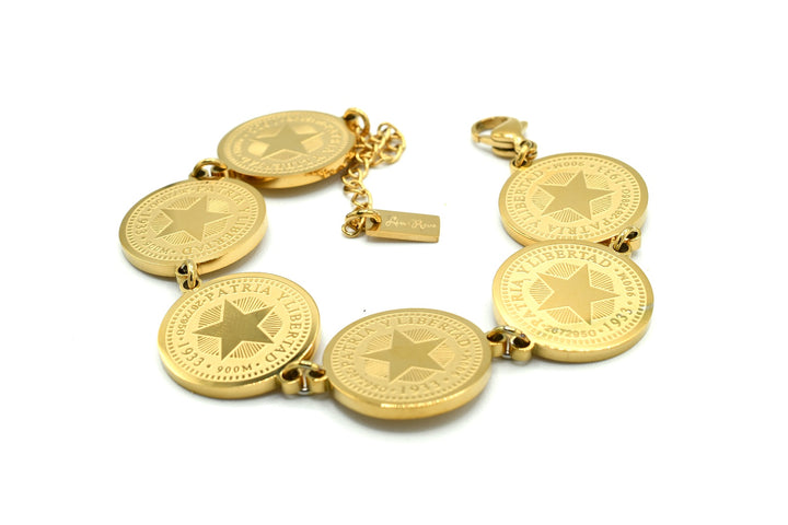 Cuban Coin Bracelet