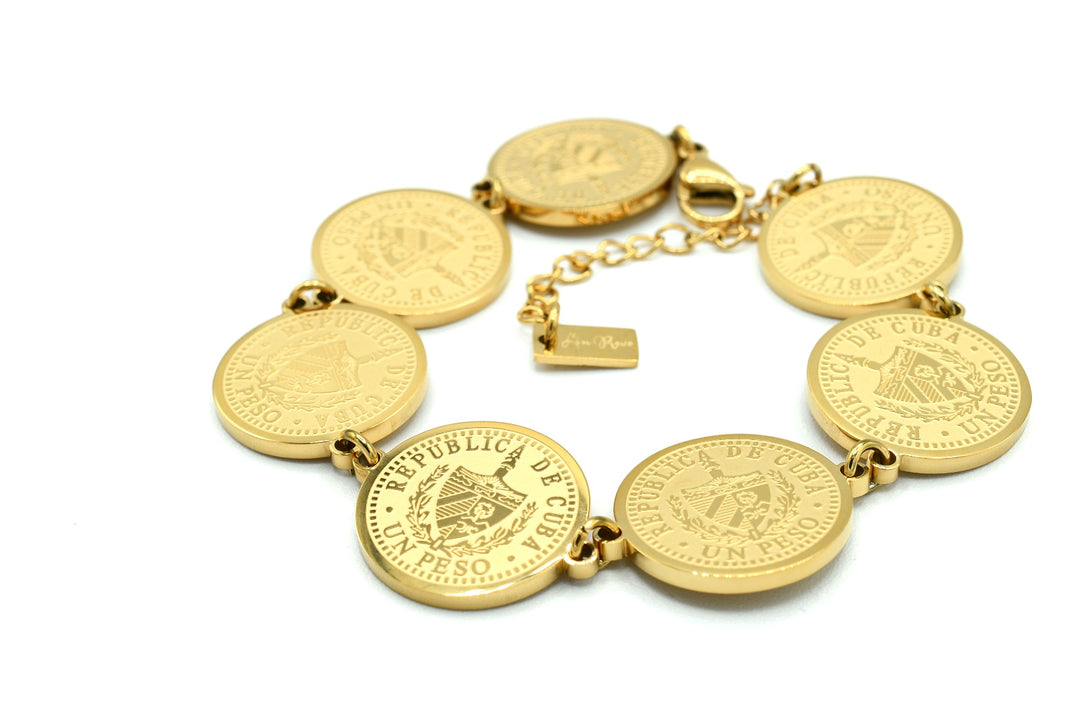 Cuban Coin Bracelet