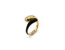 Load image into Gallery viewer, Black Drop Ring / Anillo