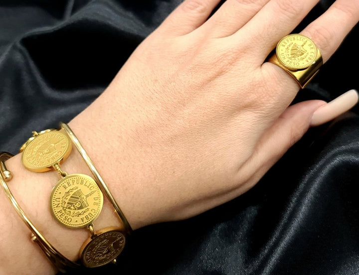 Cuban Coin Bracelet