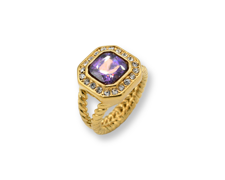 Purple Dove Ring / Anillo