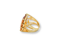 Load image into Gallery viewer, Explicit Amber Ring / Anillo