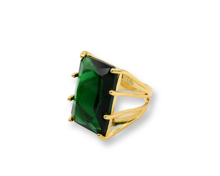 Explicit Esmeralda Ring / Anillo