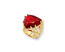 Load image into Gallery viewer, Explicit Red Heart Ring / Anillo