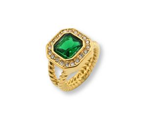 Green Dove Ring / Anillo